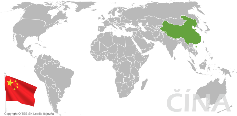 Mapa Čína banner