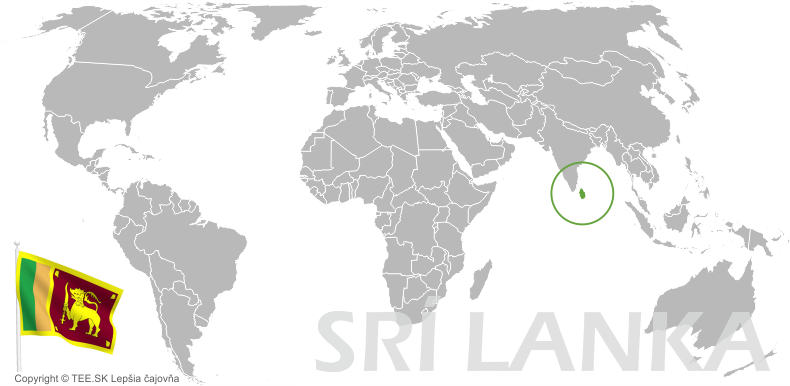 Mapa Srí Lanka banner