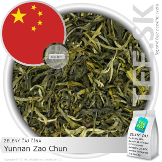 ZELENÝ ČAJ ČÍNA – Yunnan Zao Chun (50g)